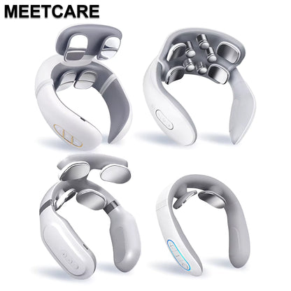 Electric TENS Neck Massager With Heat – Cervical Relief